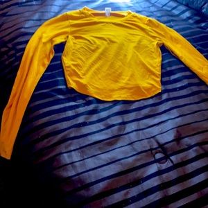 Yellow shirt